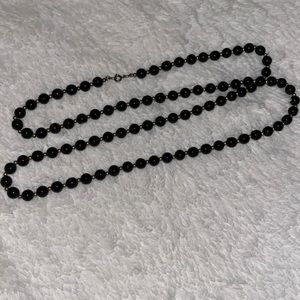 Black Jewel/beaded necklace
